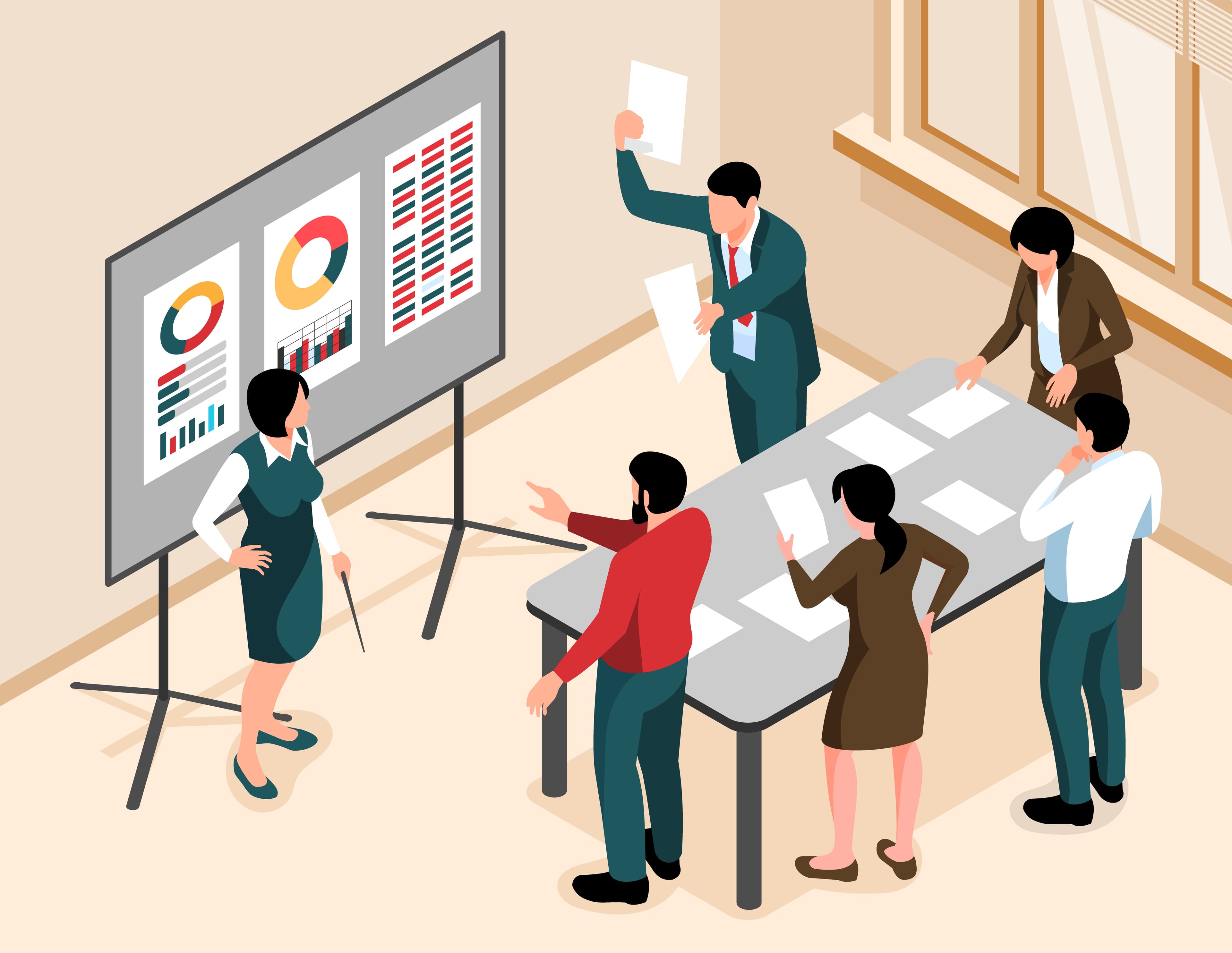 Diverse team working together at ArchSaint Nexus